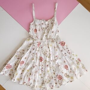 BB Dakota Galilee White Floral Print Dress - Size 4 - As Seen On Taylor Swift!